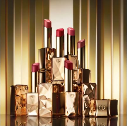 Clé de Peau Beauté Precious Lipstick Shade 2 brand logo signals luxury quality.