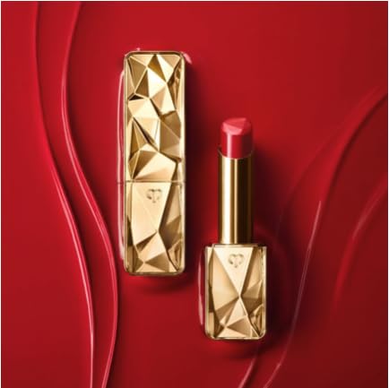Clé de Peau Beauté Precious Lipstick Shade 2 close-up texture shows silky finish.