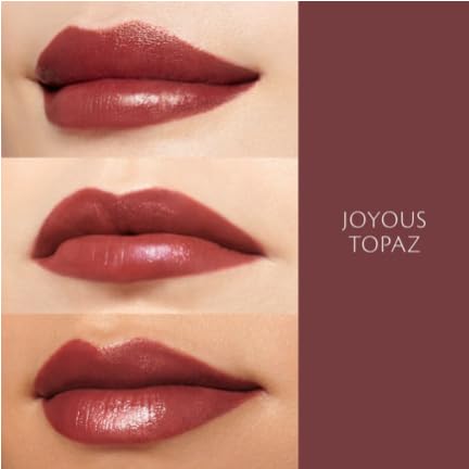 Lip application of Shade 6 demonstrates creamy glide on lips