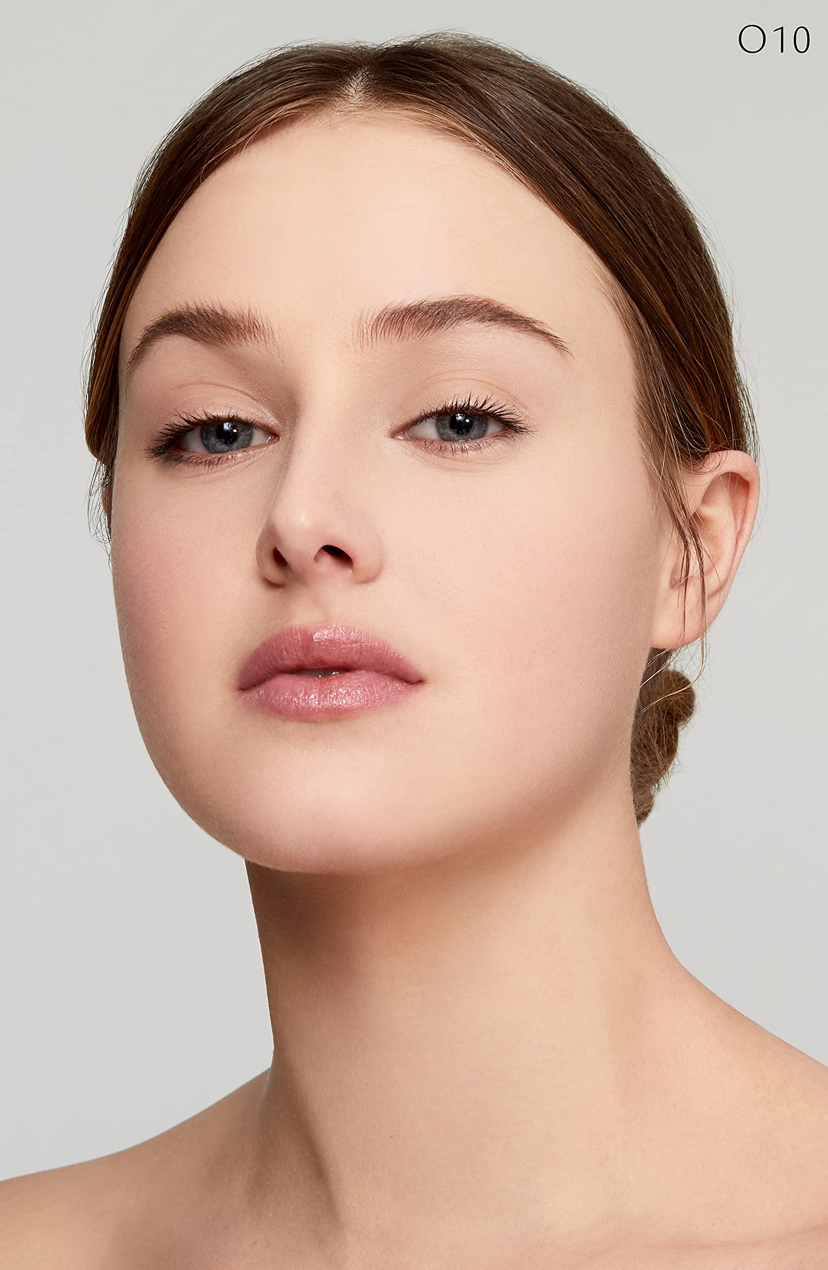 Cle de Peau Beauté foundation worn for all-day crease resistance.