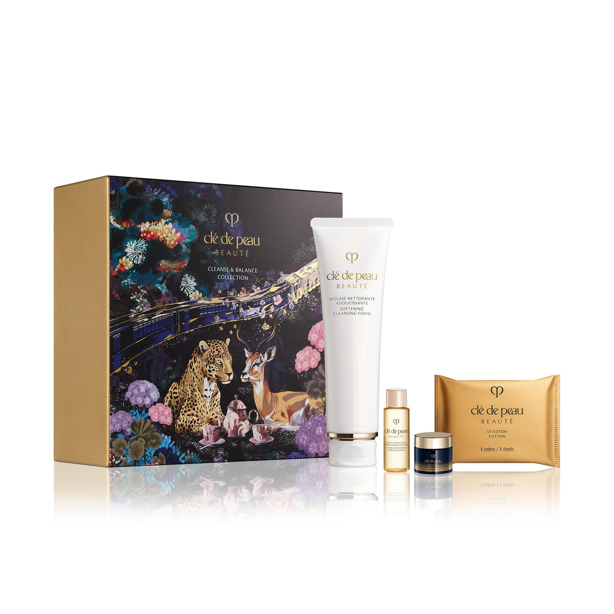 Clé de Peau Beauté Softening Cleansing Foam pour, gentle cleansing for refreshed skin.
