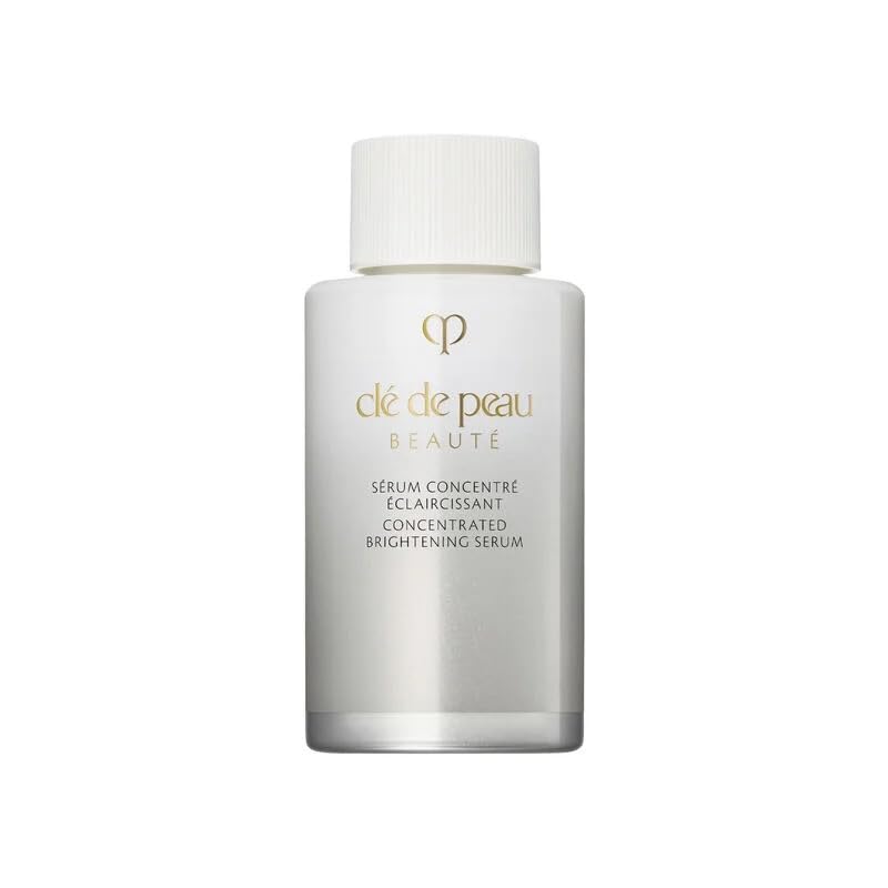 Clé de Peau Concentrated Brightening Serum Refill bottle with premium packaging for radiant skin