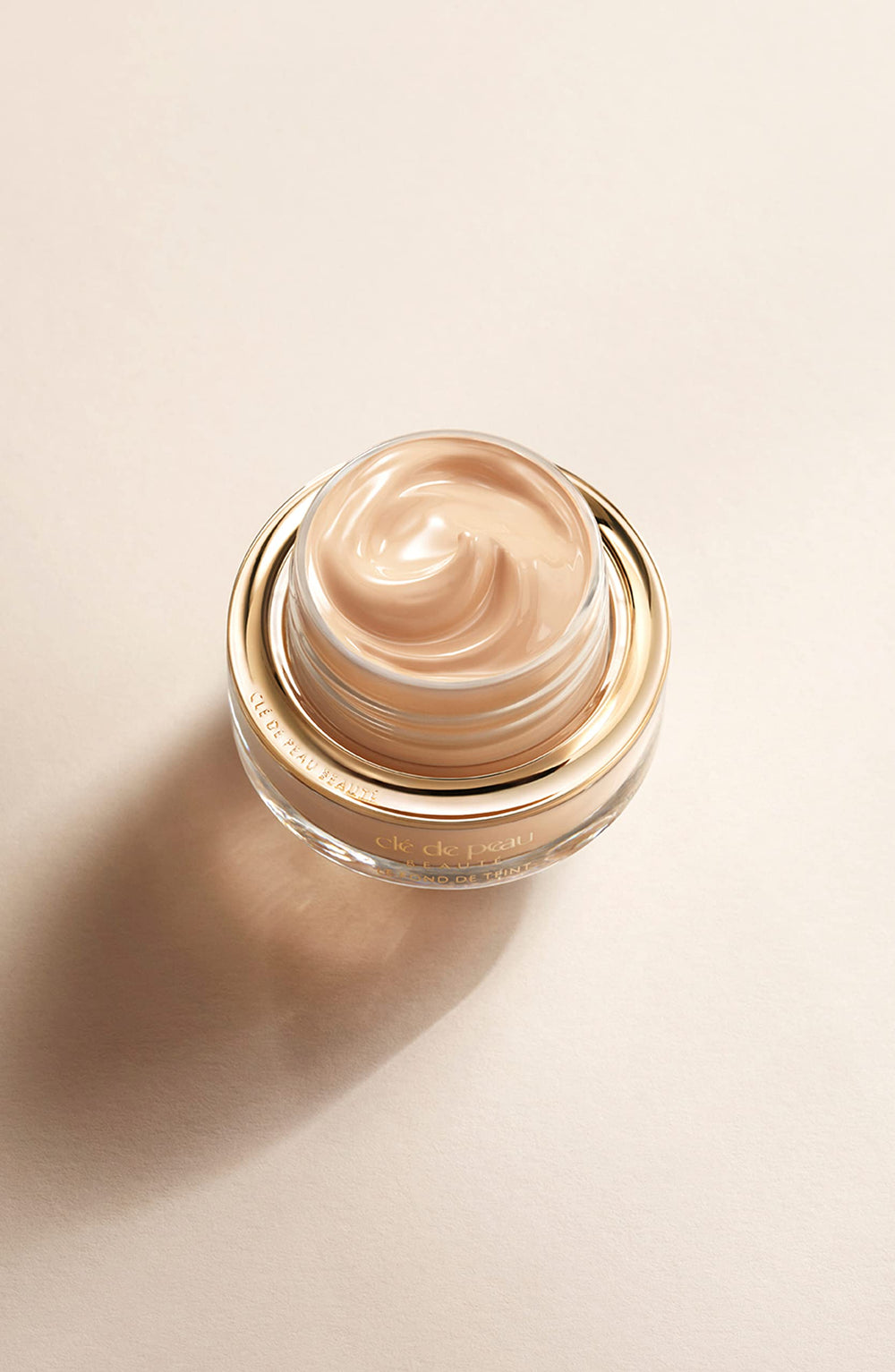 During wear, foundation softens skin texture with a subtle firmness effect