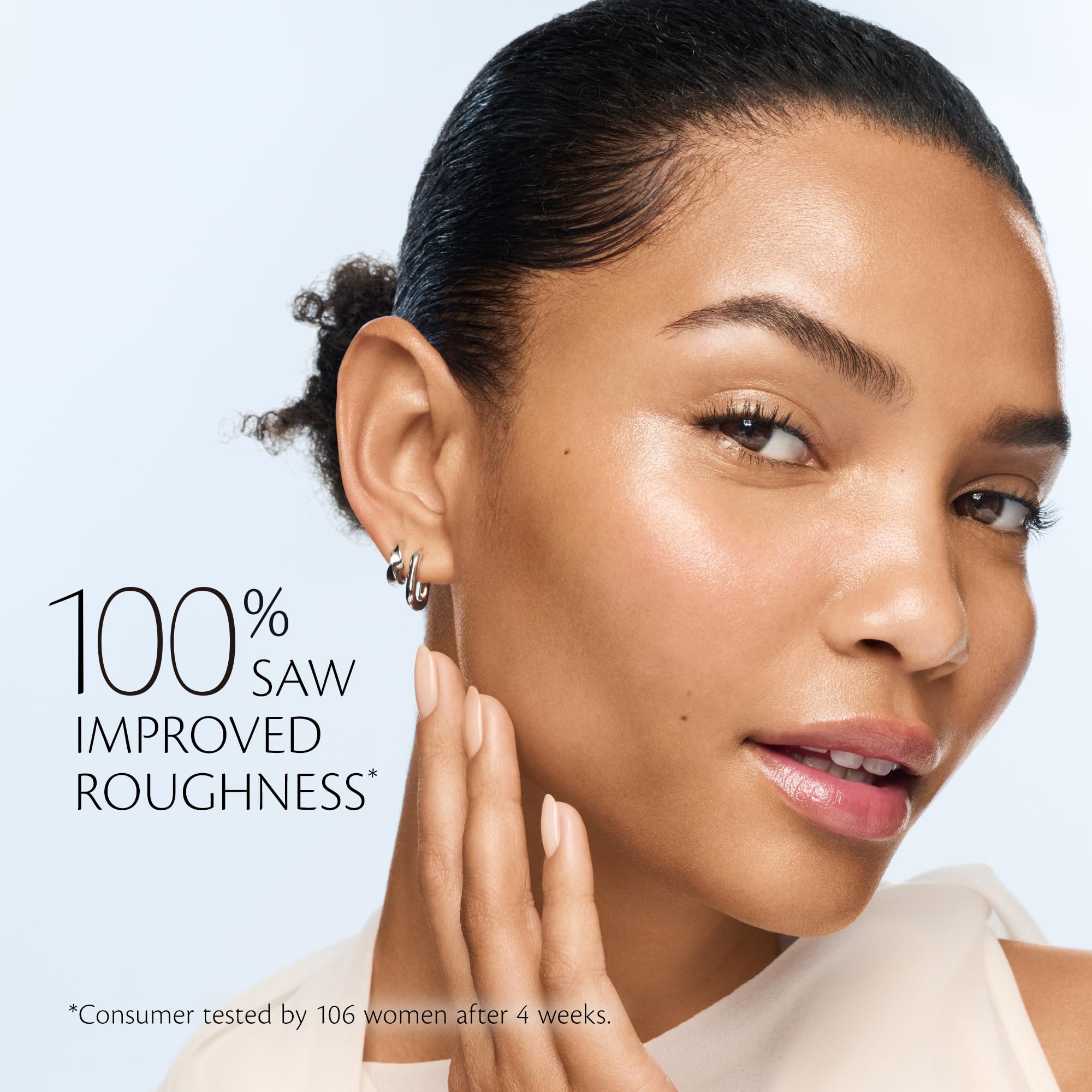 Amino Ferment emblem highlights skin-supporting ingredients