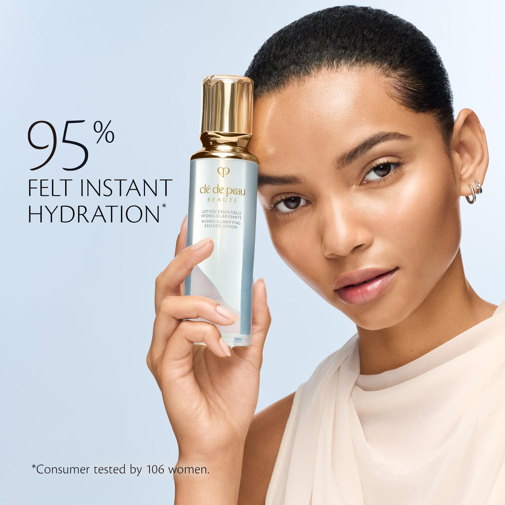 Refillable packaging graphic emphasizes sustainable luxury