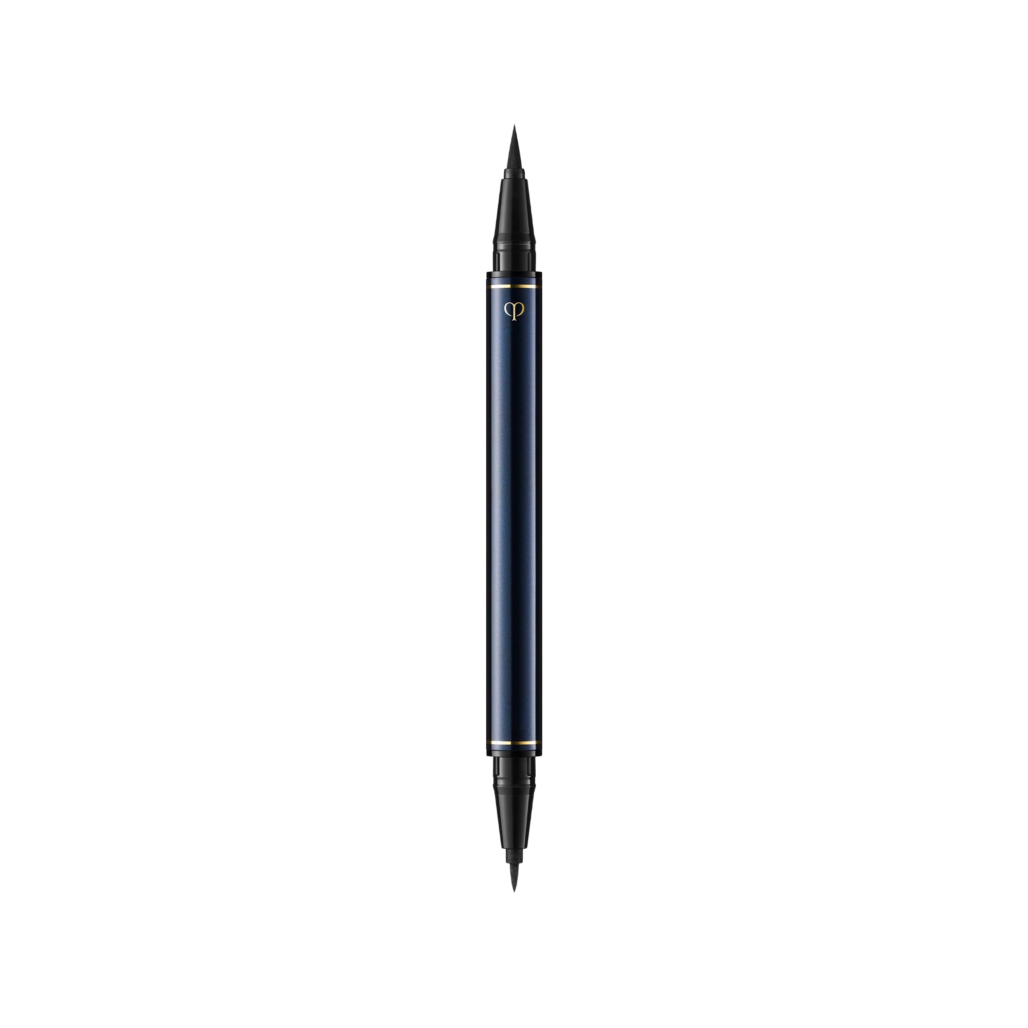 Clé de Peau Beauté intensifying liquid eyeliner brown cap close-up for precise control and quick-dry performance
