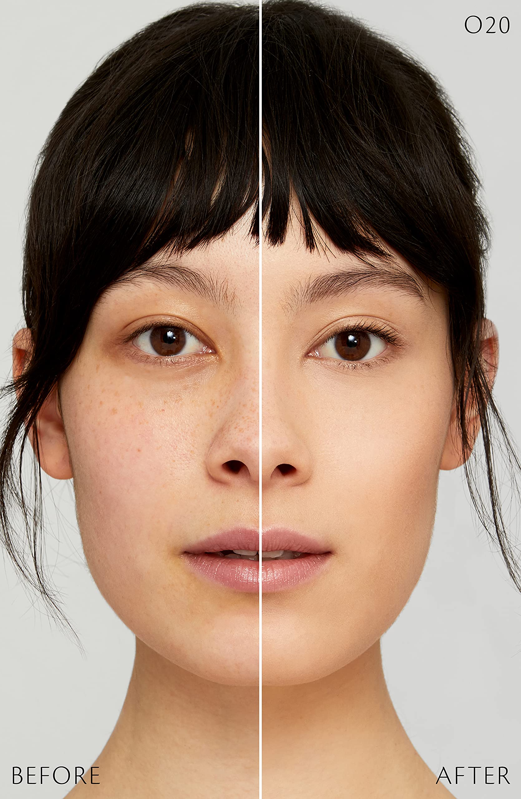 Clé de Peau Radiant Fluid Foundation being applied for a smooth, radiant complexion.