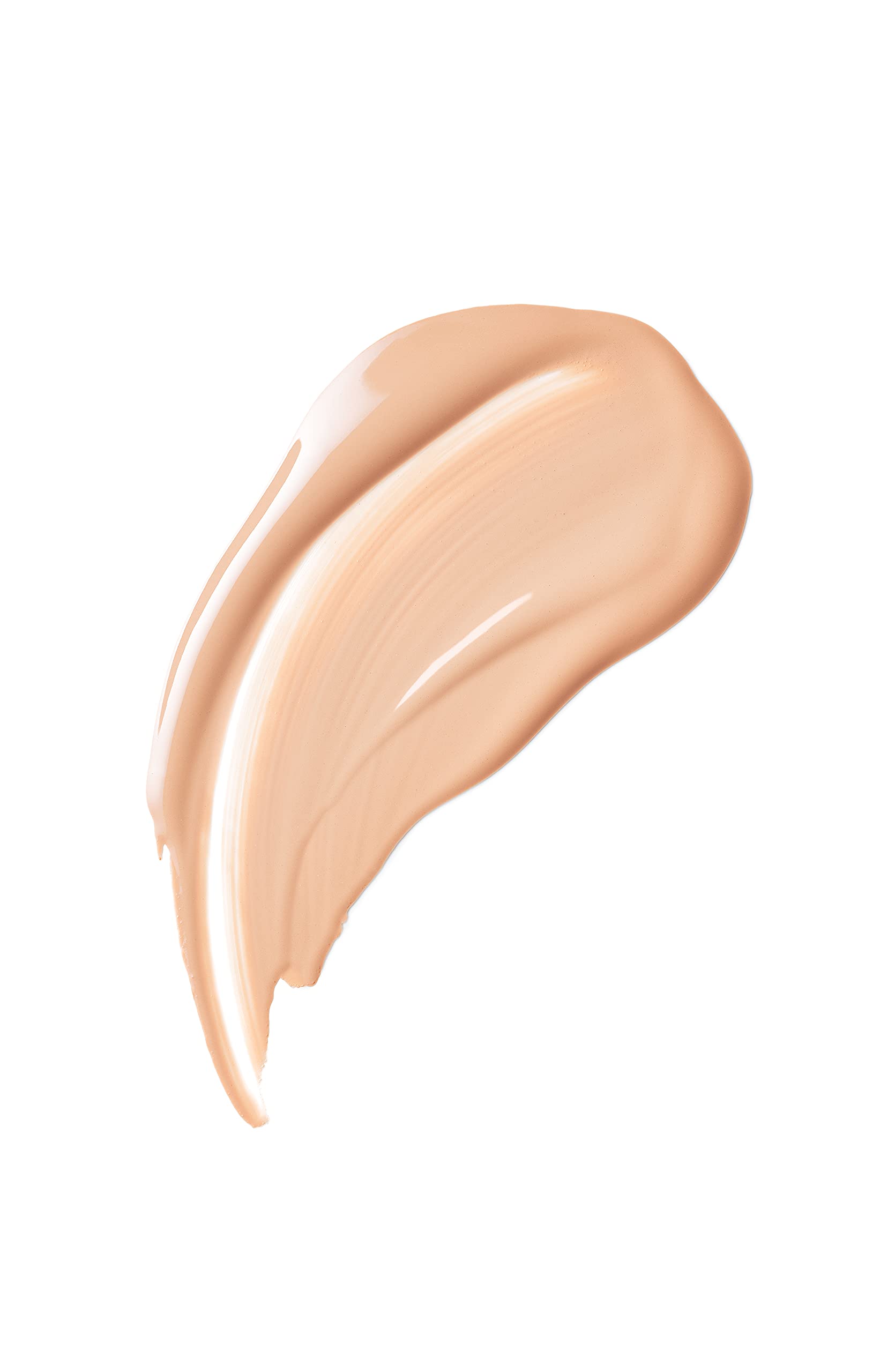 Clé de Peau Radiant Fluid Foundation swatches show buildable coverage for a natural finish.