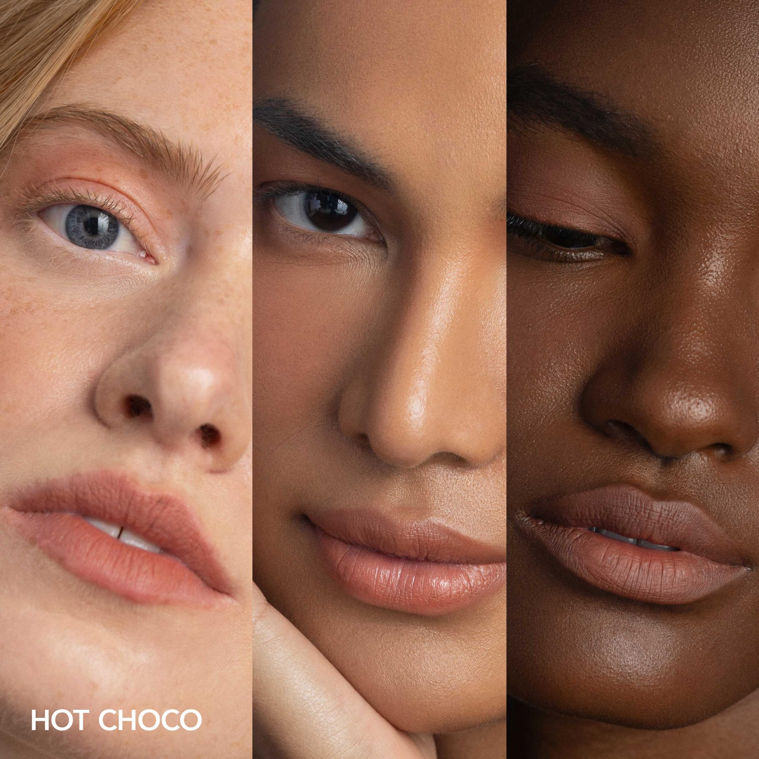 Close-up of CLE Lip Powder with a matte finish.