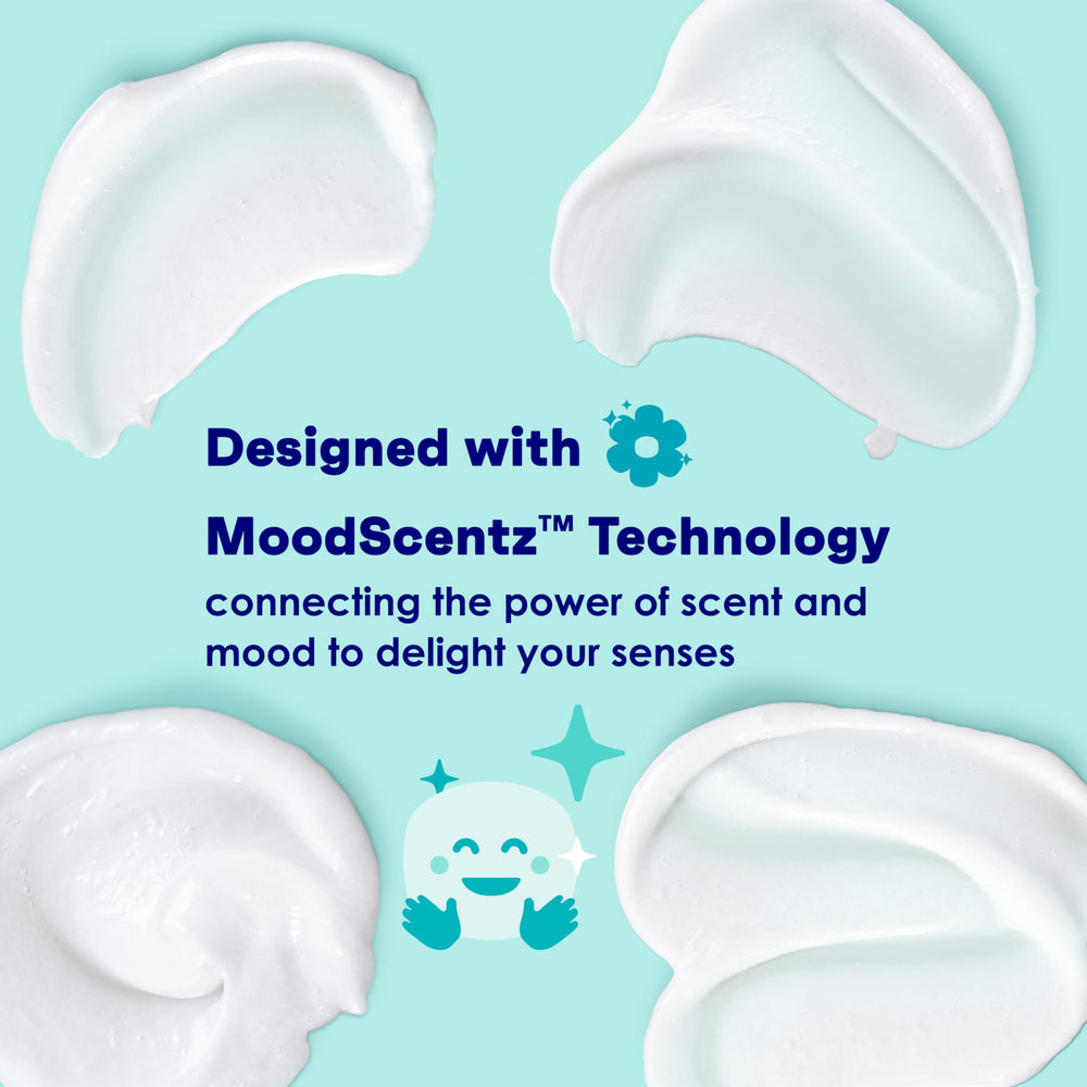 Close-up of deep pore cleansing with cooling tingle sensation