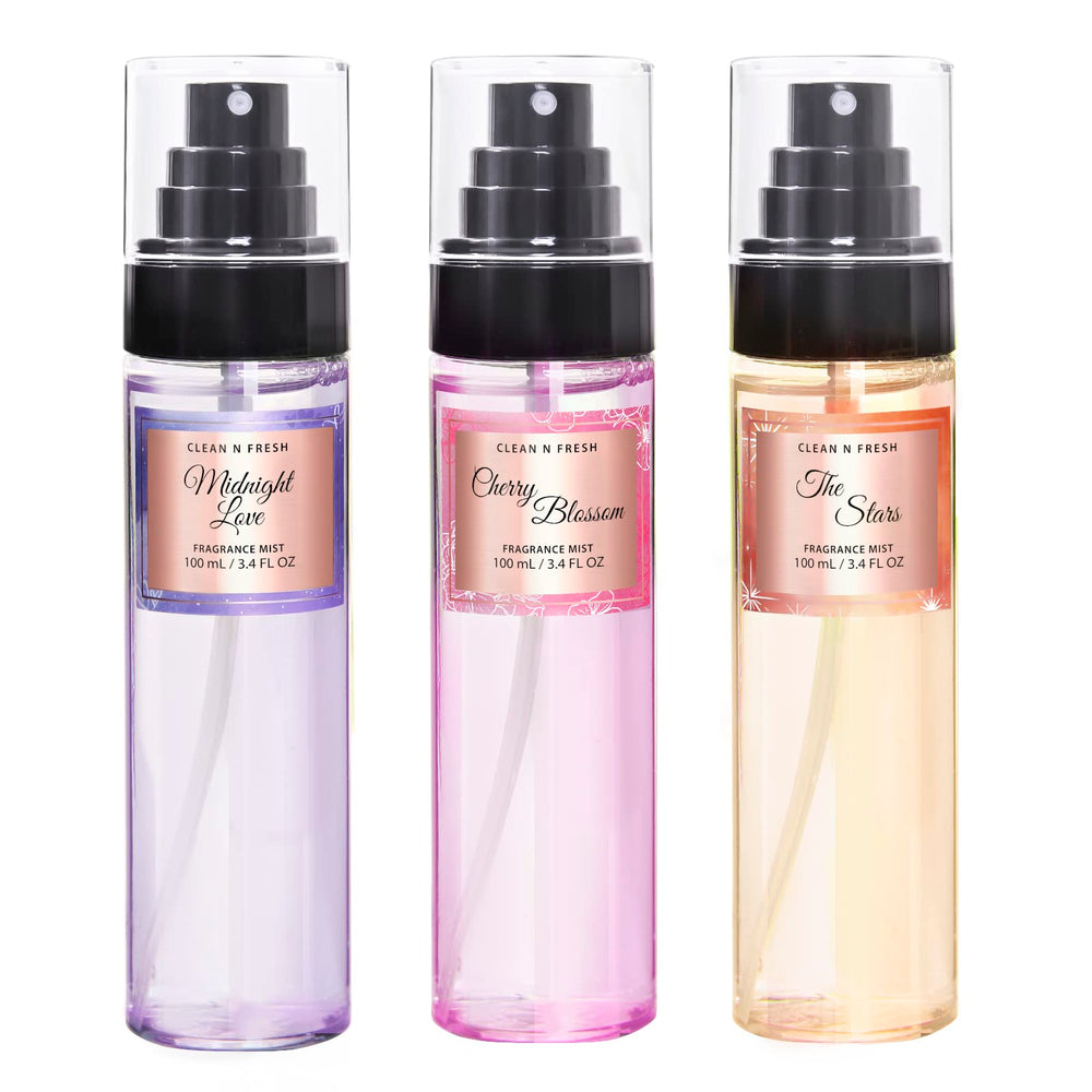 Clean-n-Fresh Cherry Blossom bottle front view for daily spring freshness.
