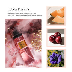 Clean-n-Fresh Luna Kisses bottle for confident, flirtatious evenings.