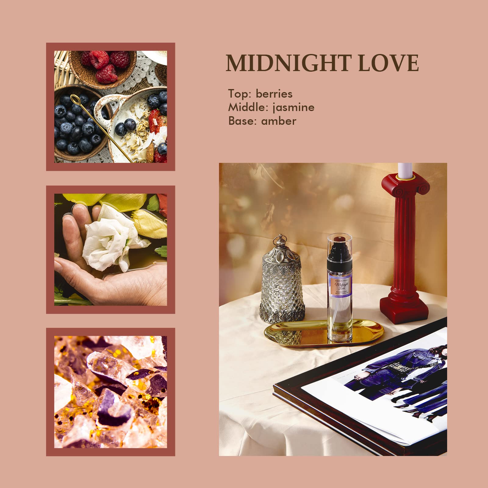 Clean-n-Fresh The Stars bottle close-up, addictive fragrance for memorable moments.