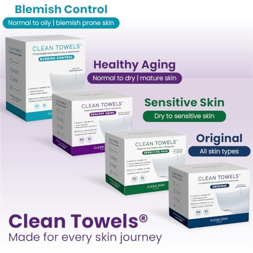 Clean Skin Club Clean Towels XL softness close-up highlights plush texture.