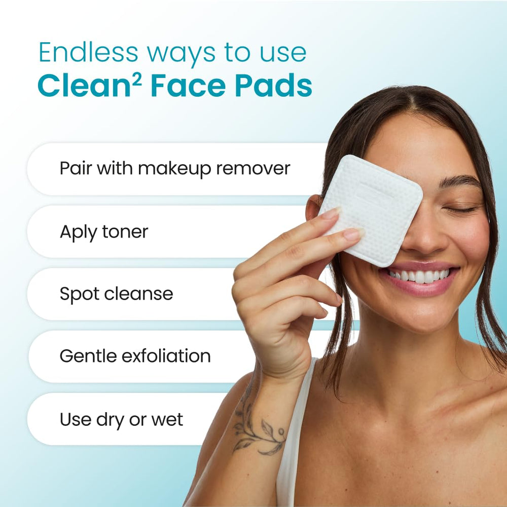 Bio-based viscose and cotton blend used in Clean² pads.