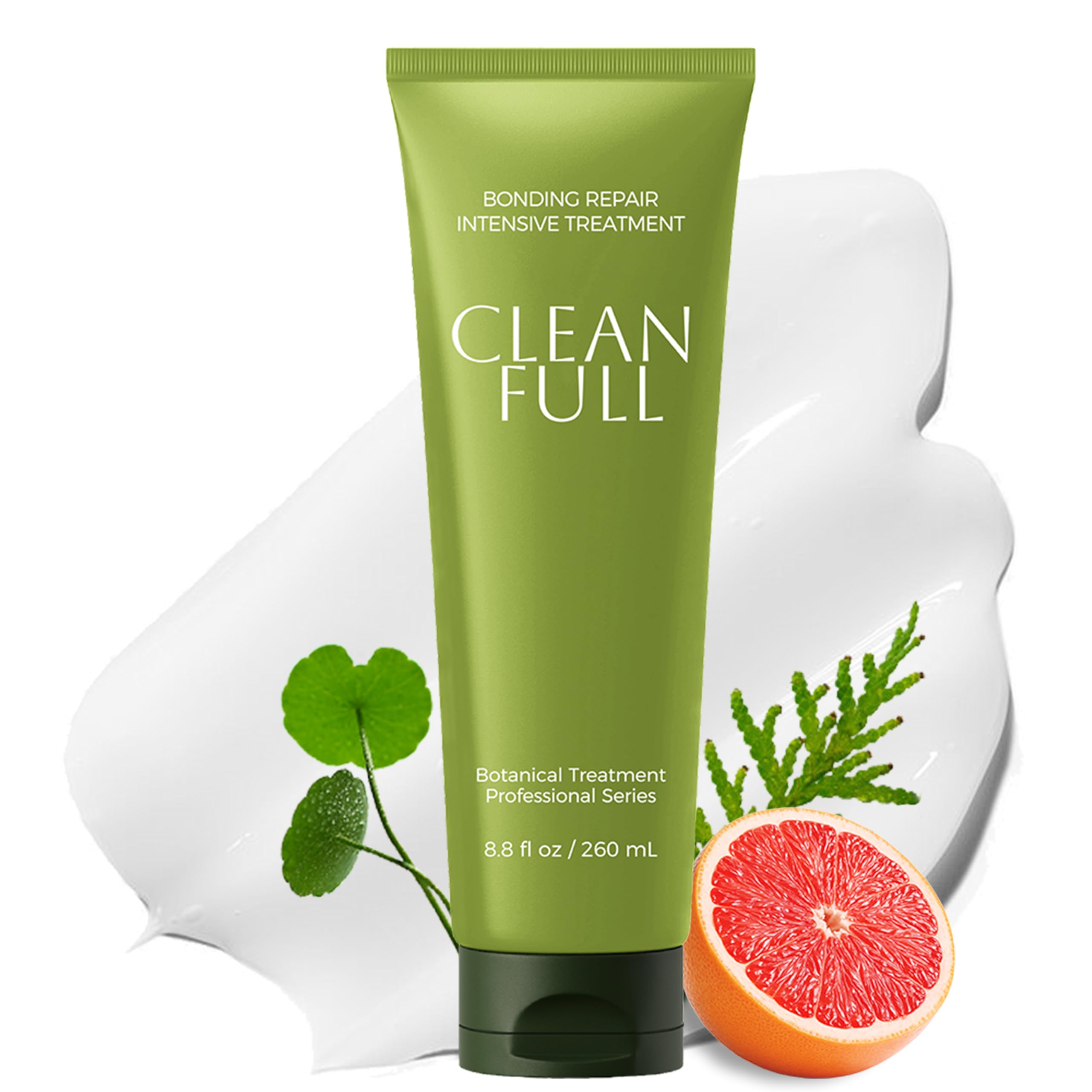 CLEANFULL Hydrate Soft Conditioner bottle front, signaling deep repair for dry, color-treated hair.