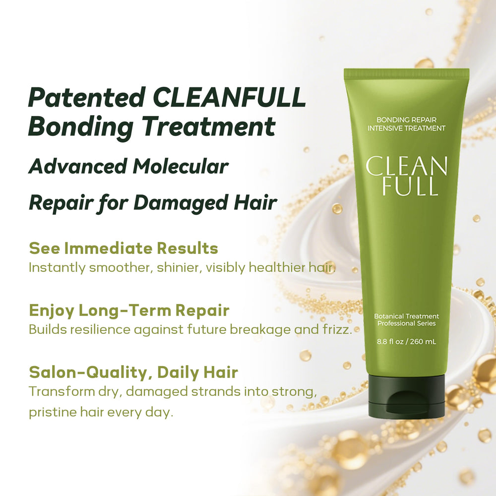 CLEANFULL Hydrate Soft Conditioner rinsing, demonstrating silky slip and smooth finish.