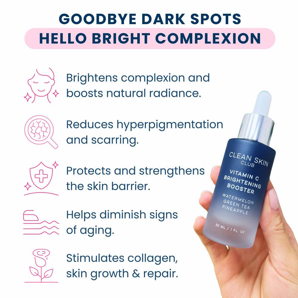 Closeup of Clean Skin Club serum dropper showing precise application and quick absorption