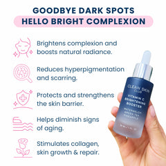 Closeup of Clean Skin Club serum dropper showing precise application and quick absorption
