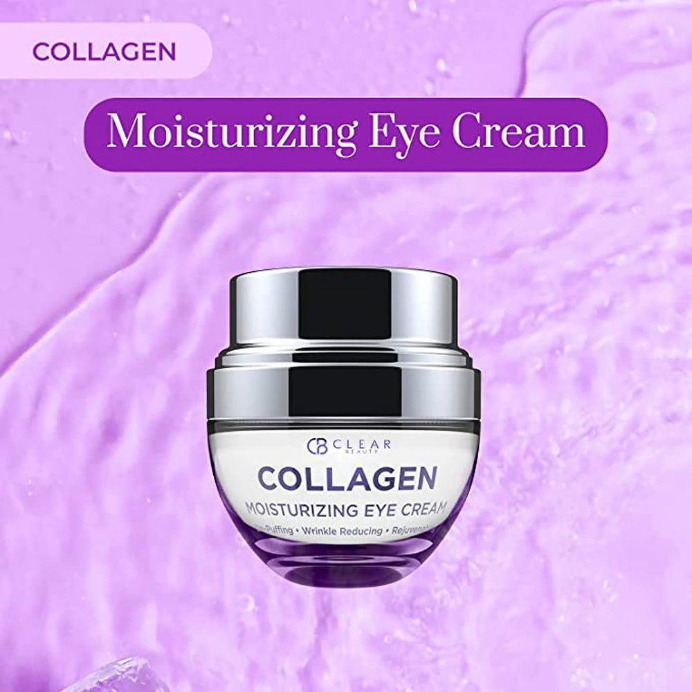 Lightweight consistency of Clear Beauty Collagen Eye Cream for daily use