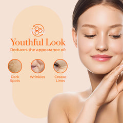Hands applying Clear Beauty moisturizer to face for daytime routine