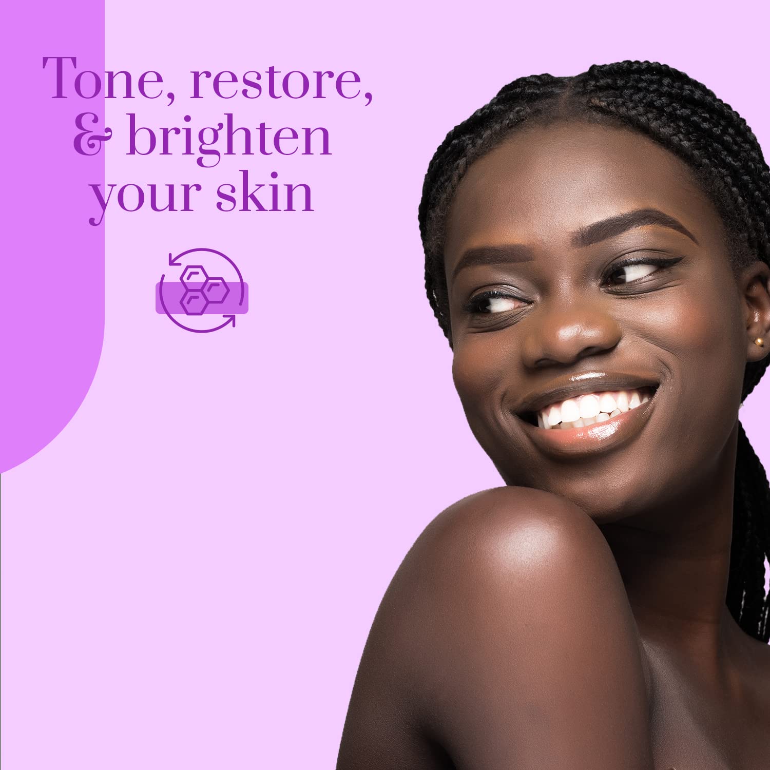 Clear Beauty silky finish enhances daily routine without heaviness