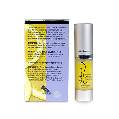 Clear Essence Lemon Plus Serum dropper enables precise daily application