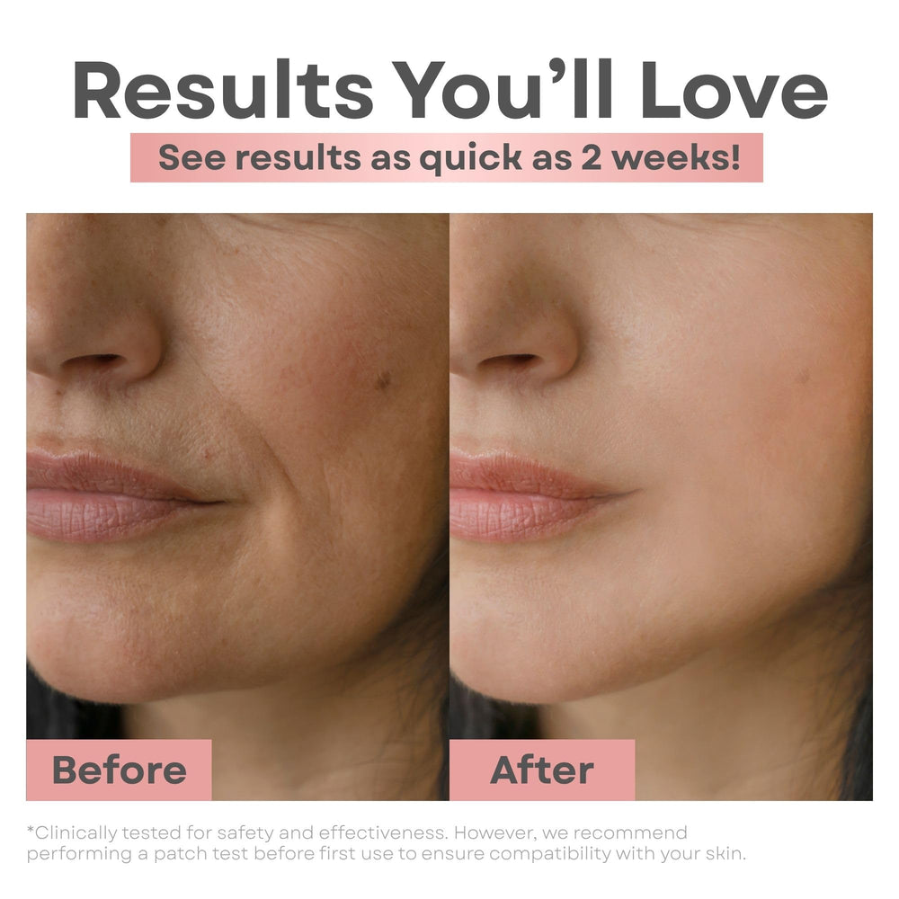 Close-up of Clear Essence serum texture, silky and lightweight for sensitive skin