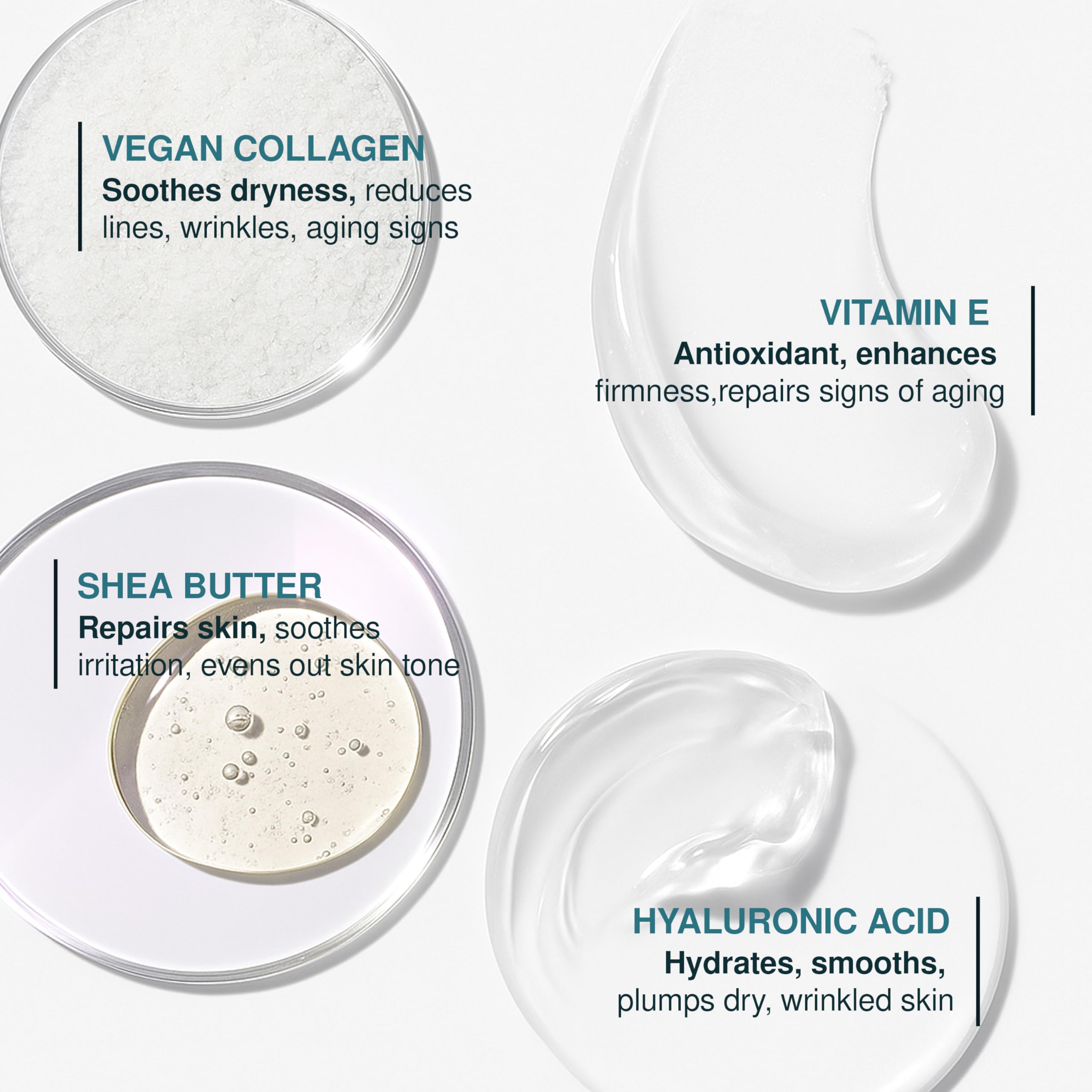Morning skincare routine with Clear Visage moisturizer on clean skin.