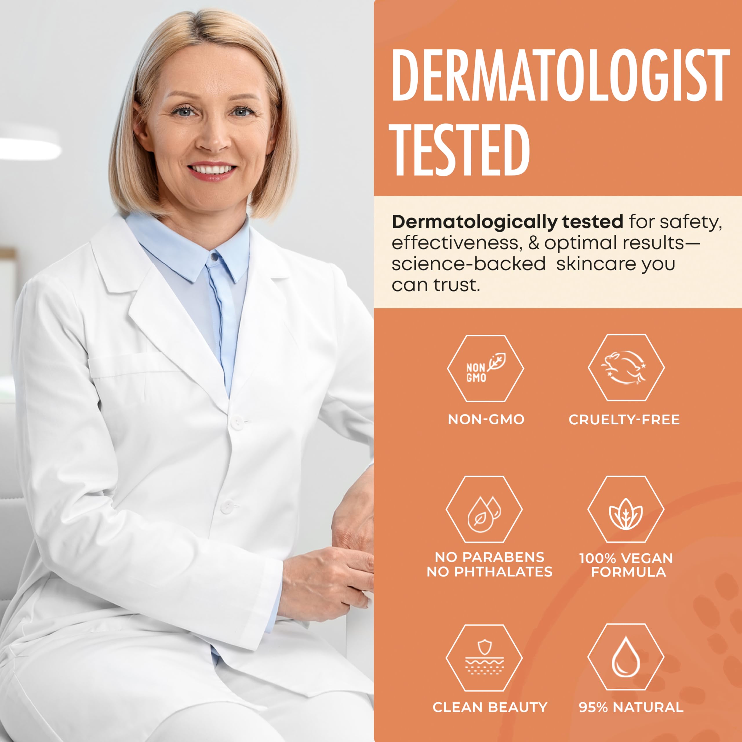 Clear Visage serum routine shot hints integration with daily skincare steps