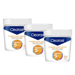 Clearasil pads purification visage nettoient les pores et rafraîchissent la peau