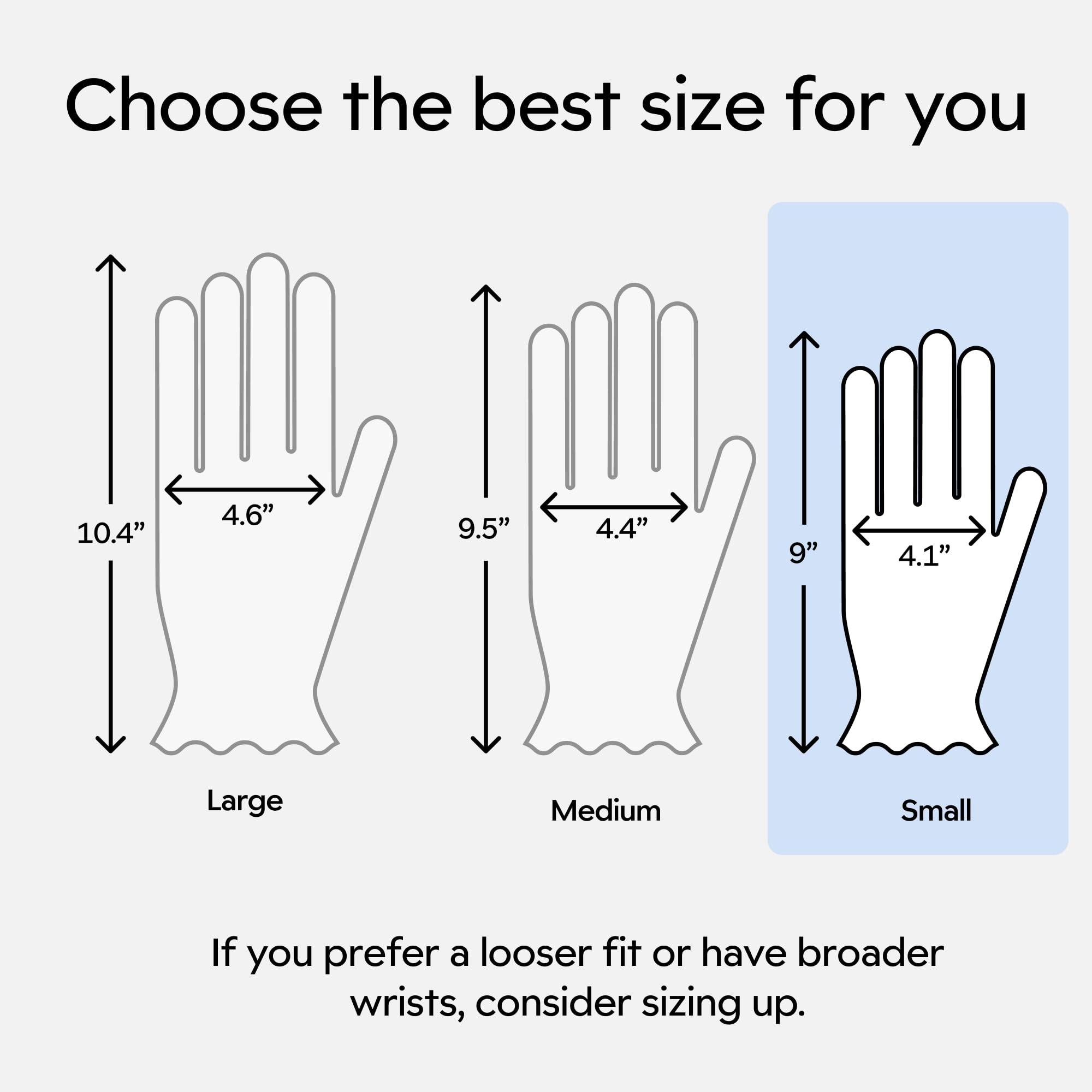 Washable and reusable Clearbody Organics gloves stay soft after washing.