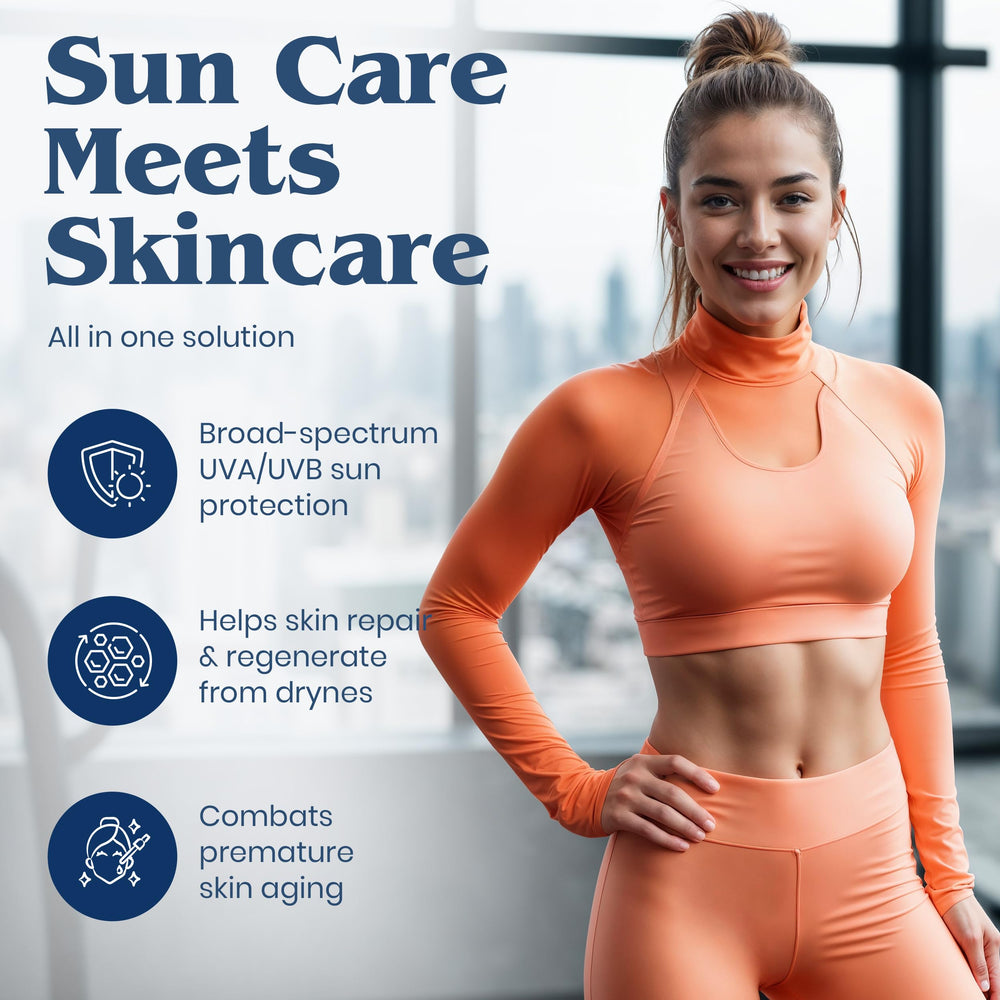 ClearChoice Sport Shield SPF 45 compact packaging ready for travel and daily protection.