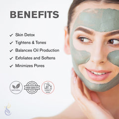 ClearLee bentonite clay powder swells with water to form a workable paste.