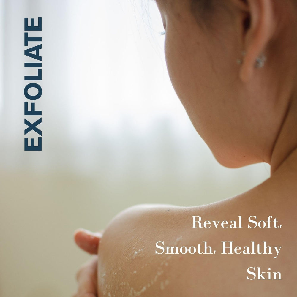 Face and body exfoliation with ClearLee pumice for softer skin