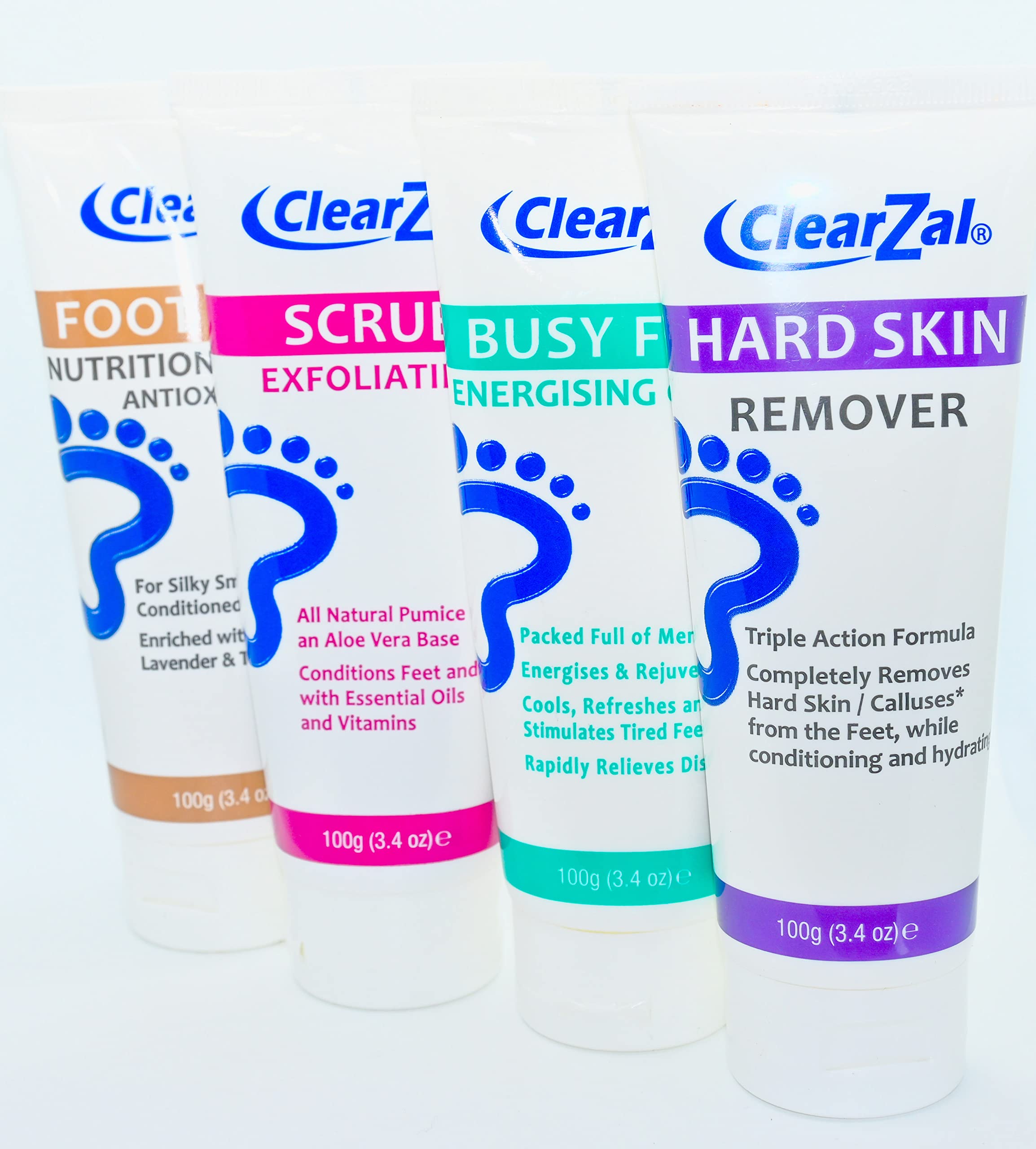 Clearzal Busy Feet 34 oz tube for daily use.