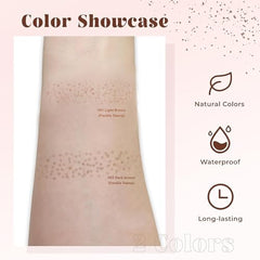 CLERVUN Freckle Stamp application press to reveal freckles precisely.