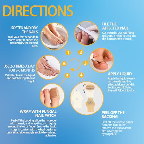 CLERVUN Fungus Nail Patches close-up showing breathable fabric for comfort