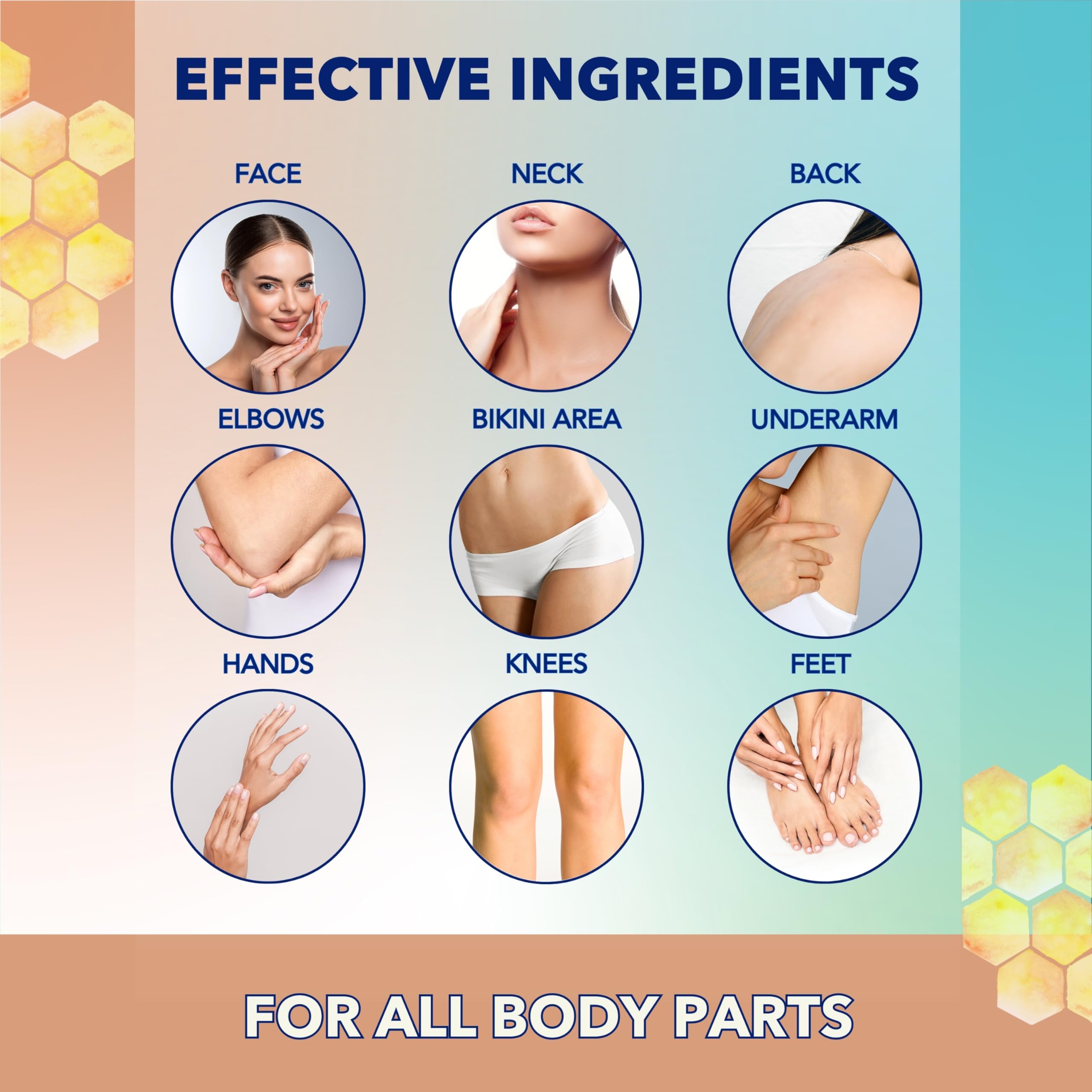 Clerzena Kojic Acid Turmeric Ingredients closeup highlights natural actives for brighter-looking skin.