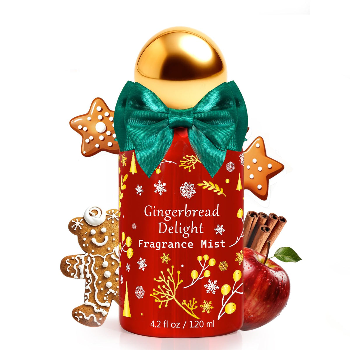 CLESH Gingerbread Delight bottle shows warm spice notes for daily wear.
