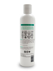 Cleure gel being rubbed in hands for easy, even distribution and medium hold.