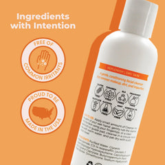 Cleure Lotion Cleanser smooth face rinse for sensitive skin use.
