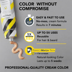 CLEVERMAN developer cream bottle ready for precise shade development.