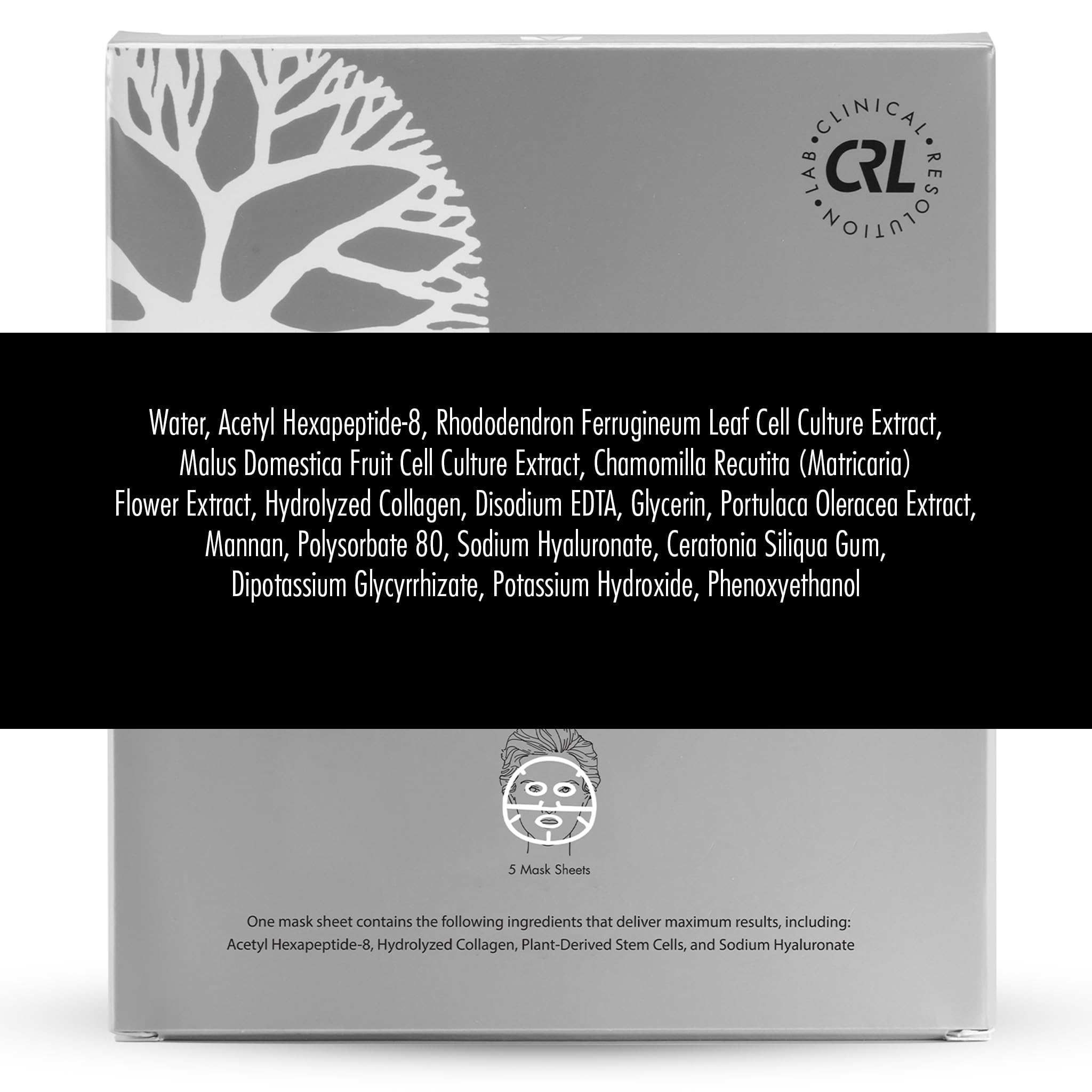Collagen peptides from seaweed in CRL Aqua Gel Mask for a firmer feel.