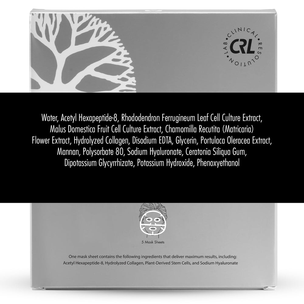 Collagen peptides from seaweed in CRL Aqua Gel Mask for a firmer feel.