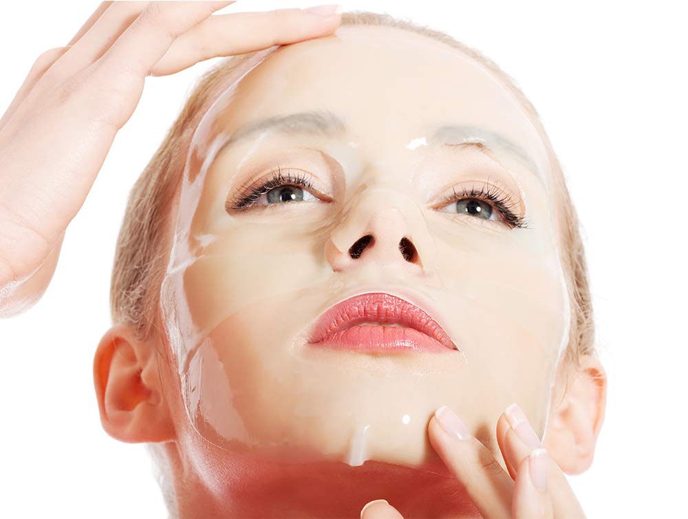 Vitamin C brightening and even tone support from CRL peptide mask.