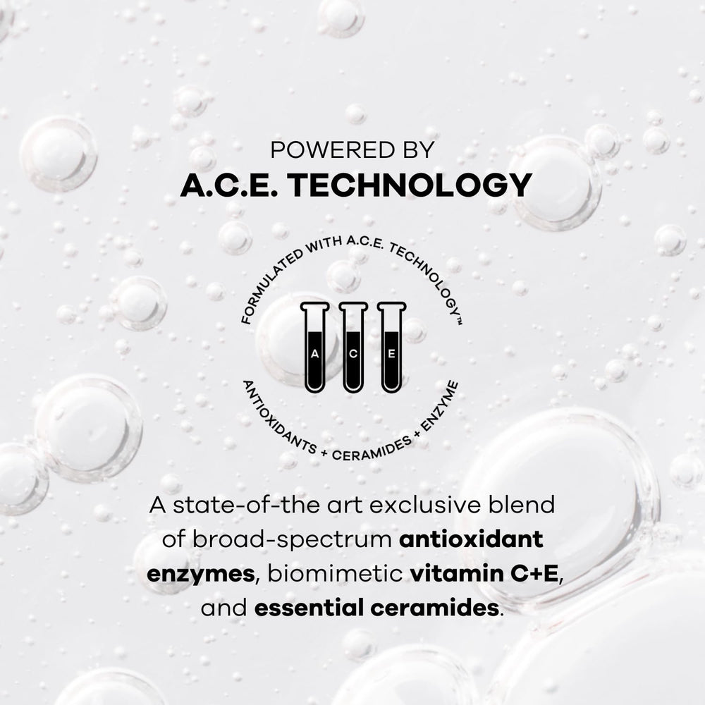 Clinical+ Skin Vitamin C Pro-Collagen Serum on skin with a soft glow