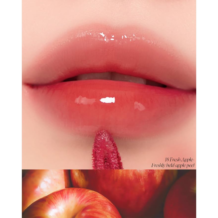 CLIO Crystal Glam Tint silky texture during application
