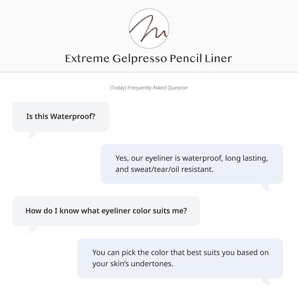 CLIO Extreme Gelpresso Pencil Eyeliner creamy texture glides smoothly
