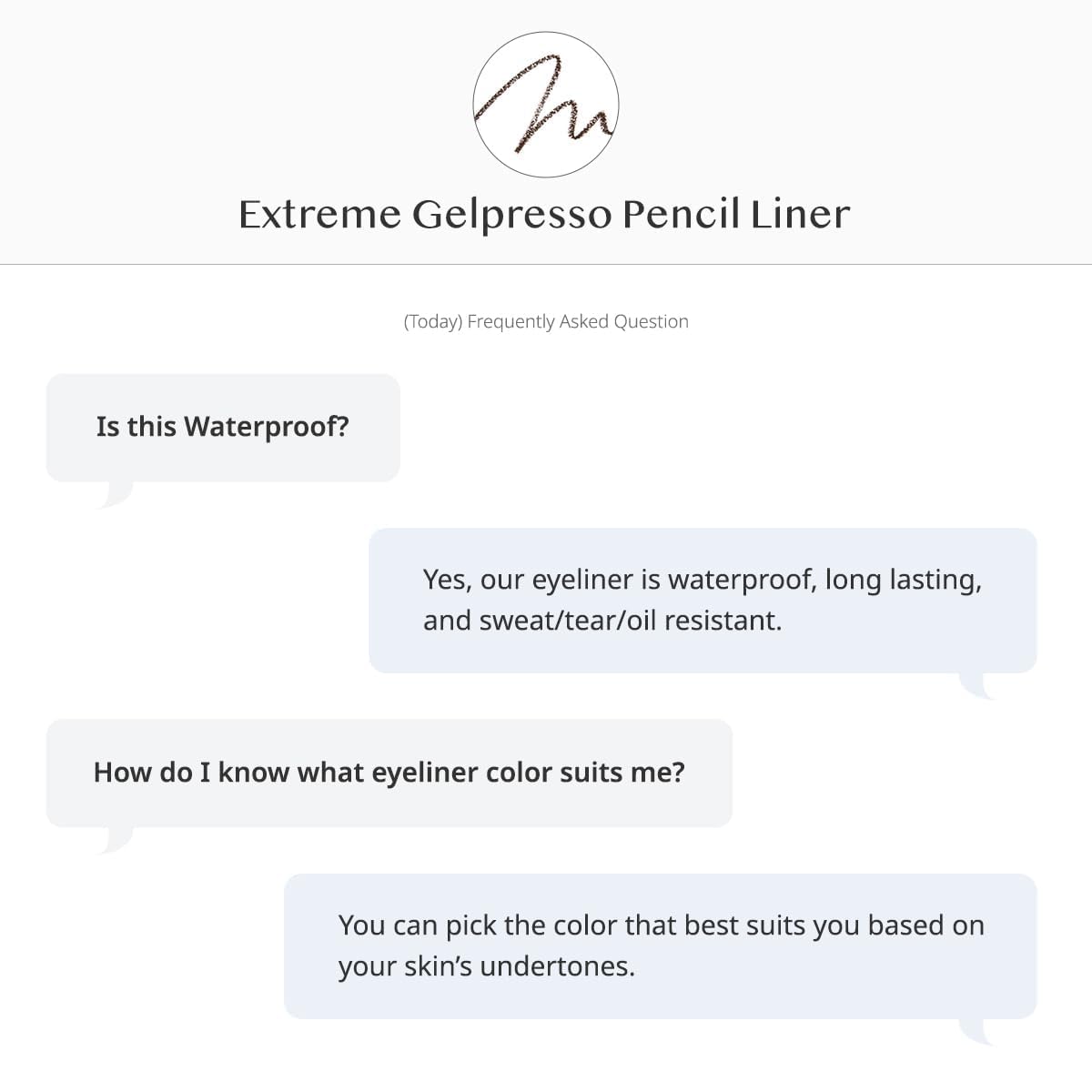 CLIO Extreme Gelpresso Pencil Eyeliner retractable design enables precise application.